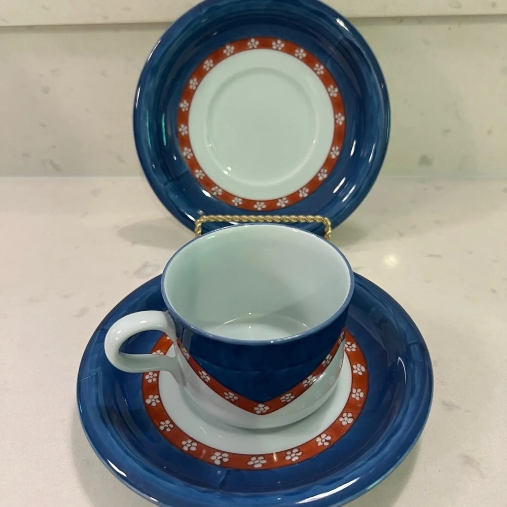 Arita Ware from Japan cup and 2 saucers